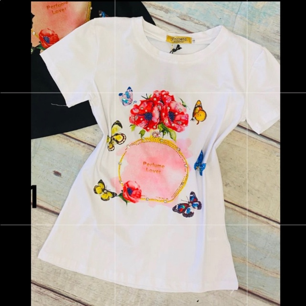 Vinizbena T-Shirt size L Color white